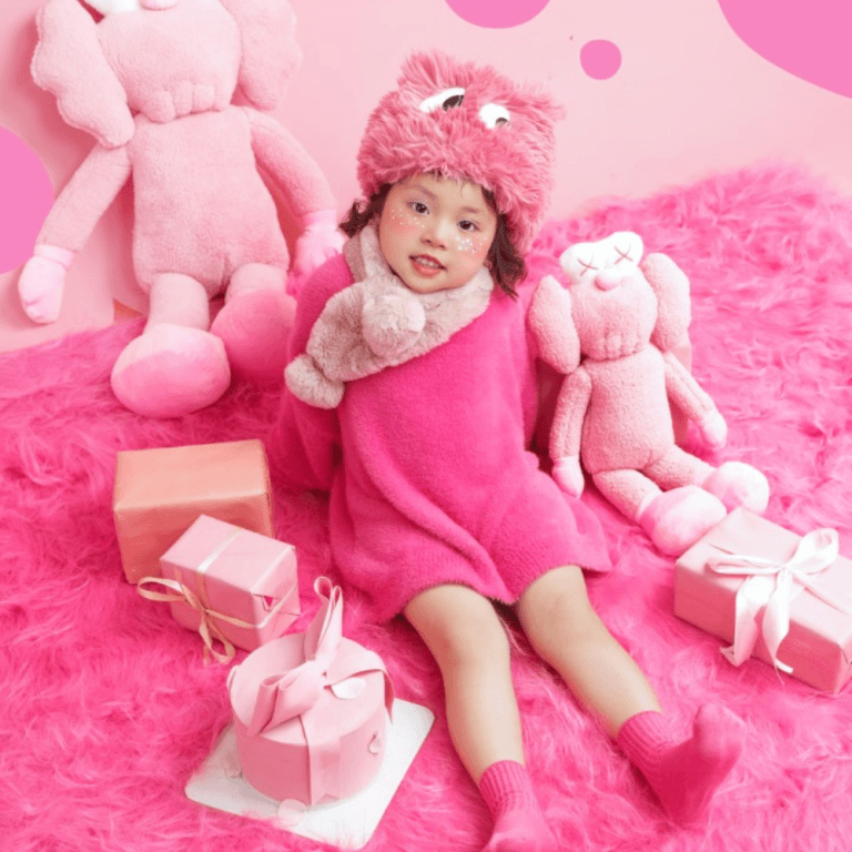 Baby Gấu Hồng Mộng Mơ